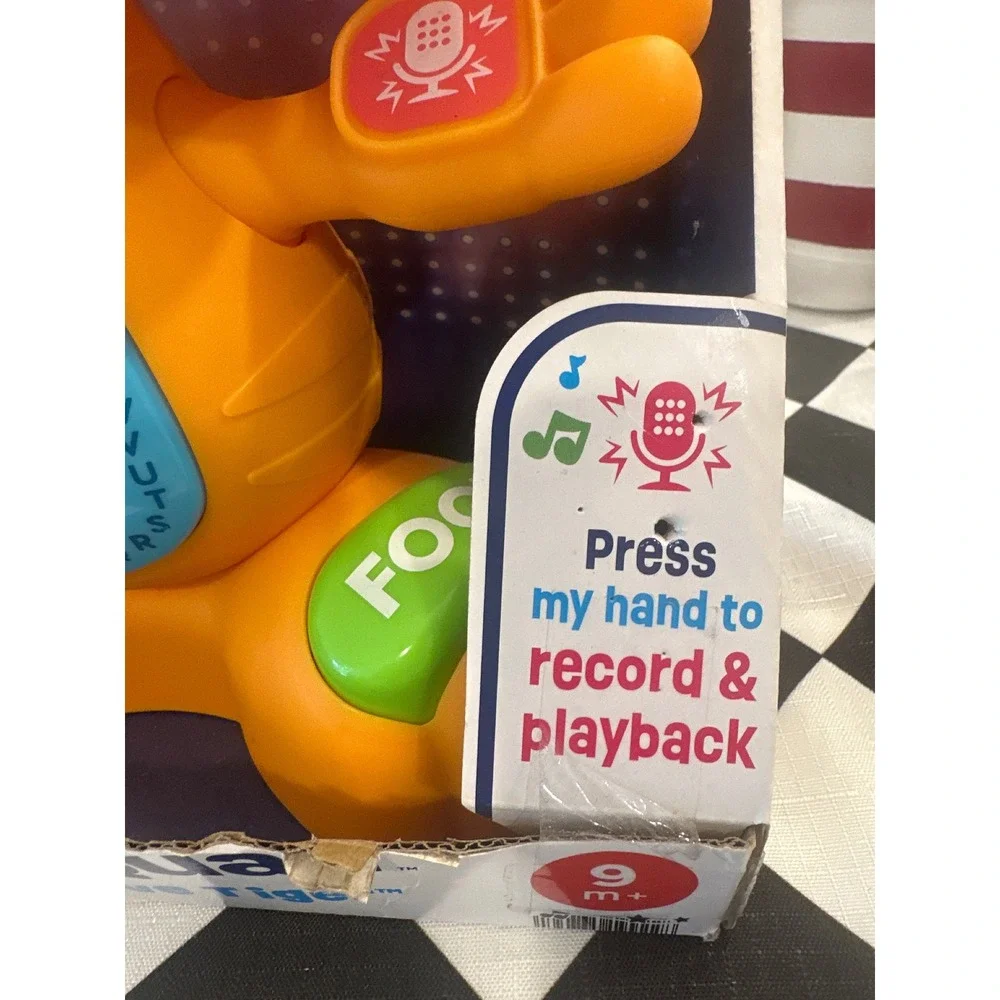 Fisher Price Link Squad Bop & Groove Tiger Interactive Musical Toy baby  New